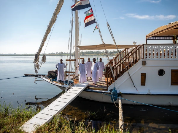 Ägypten Segelschiff: Dahabiya NUBA entdecken