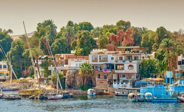 Egypt Nile river cruise landscape, Egypt Tour with Nile Cruise