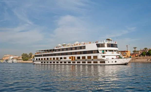 Nile Cruise sailing between Aswan and Luxor during the three-night river itinerary