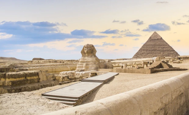 Le Grand Sphinx et les pyramides de Gizeh, en Égypte – Croisière sur le Nil egypt