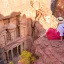 Viaggio in Giordania, una donna a petra