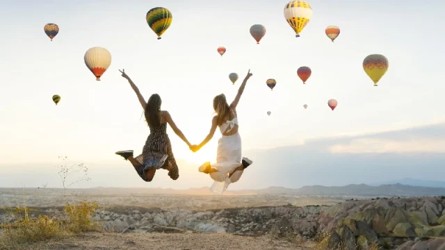 due turiste in cappadocia , cose da fare in cappadocia 