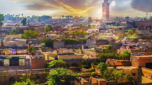 Vedute panoramiche di Marrakech, Posti da visitare Marrakech