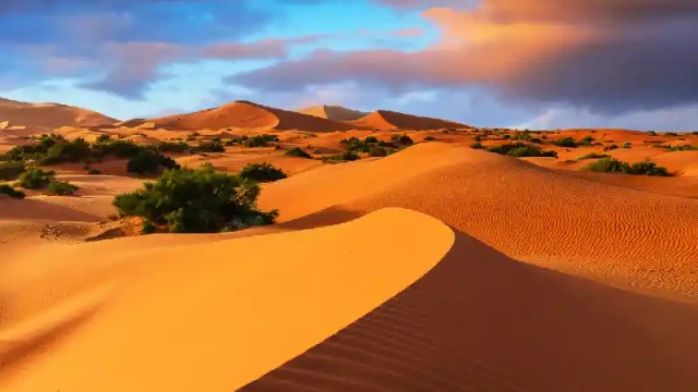 Il deserto del Sahara, Il deserto di Merzouga