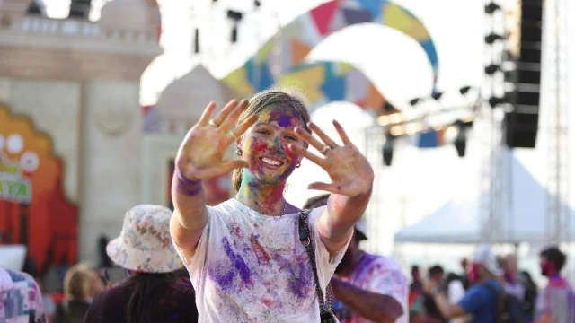 holi, festa dei colori india