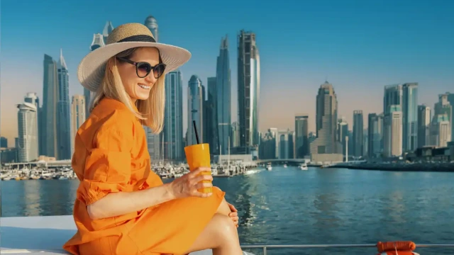 una turista a dubai , Dubai e Abu dhabi
