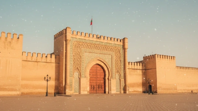 Bab Mansour: La Porta più Maestosa del Marocco che Ti Lascerà Senza Fiato