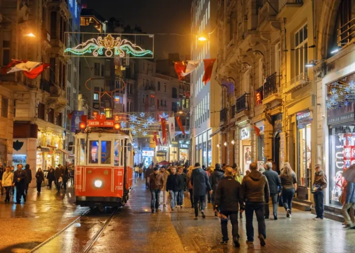 Le strade in Turchia a capodanno, Turchia capodanno