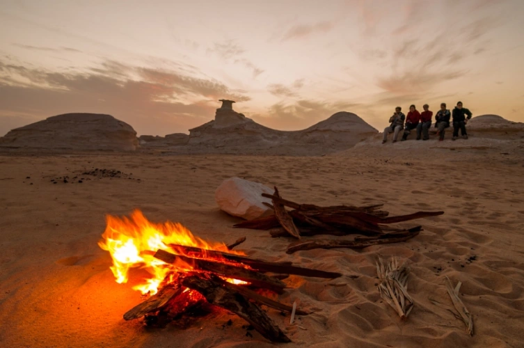 Oasi Egitto | Egitto deserto Bianco