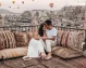 una coppia a cappadocia, vacanze in turchia