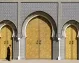 Palacio real las puertas principales Fez Marruecos