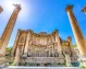 Ruinas antiguas y romanas de Jerash (Gerasa), Jordania.