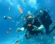Entrenamiento de buceo. 