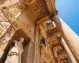 Ancient ruins of Ephesus with the iconic Library of Celsus.