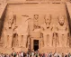 Templo de Abu Simbel del rey Ramsés II, una obra maestra de las artes y construcciones faraónicas en el Antiguo Egipto.