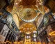 Interiors of Hagia Sophia of Istanbul