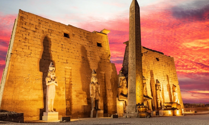 Luxor Temple Egypt evening, Things to See in Luxor Egypt