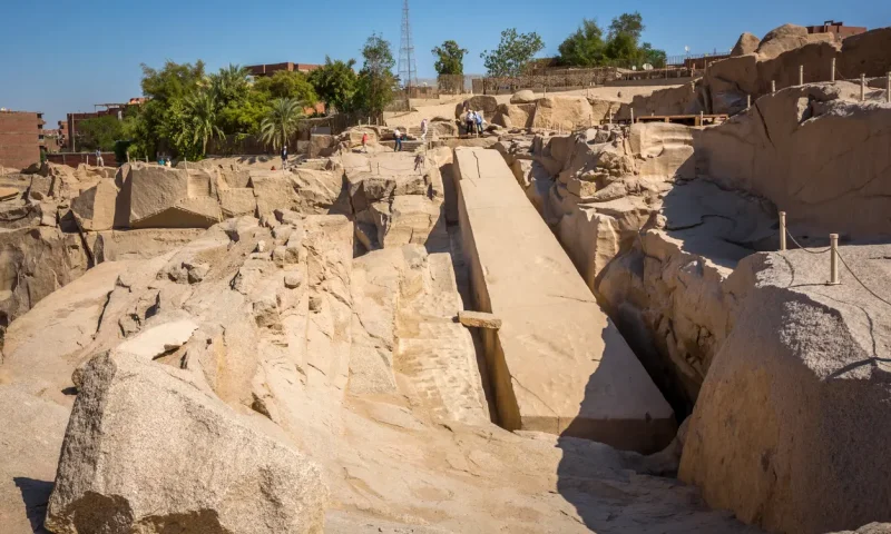 the unfinished Obelisk, Things to See in Luxor Egypt