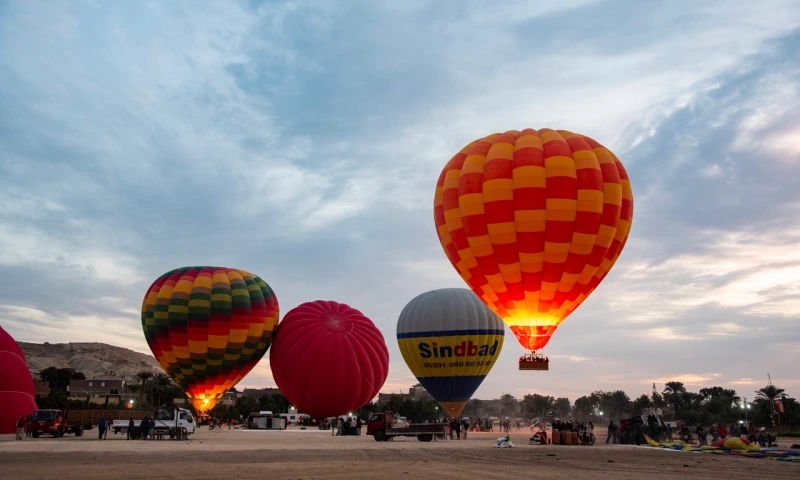 Luxor hot air balloon sunrise, Things to See in Luxor Egypt