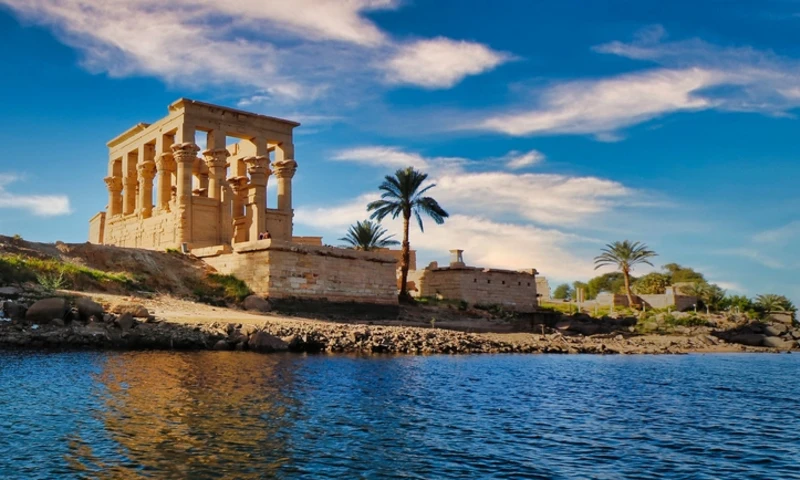 Temple of Isis at Philae on Lake Nasser, Philae Temple