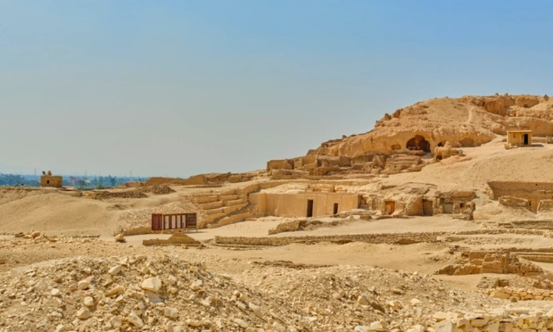 Theban necropolis desert, Egypt Valley of the Kings