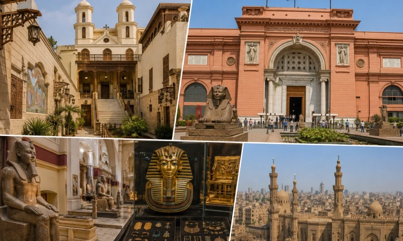 Cairo Through the Ages Collage, Things to Do in Cairo Egypt