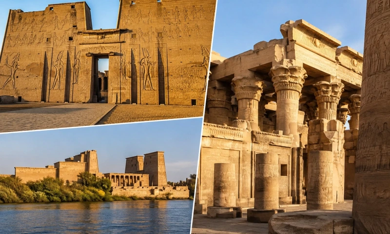 Edfu Temple, Edfu Temple Egypt