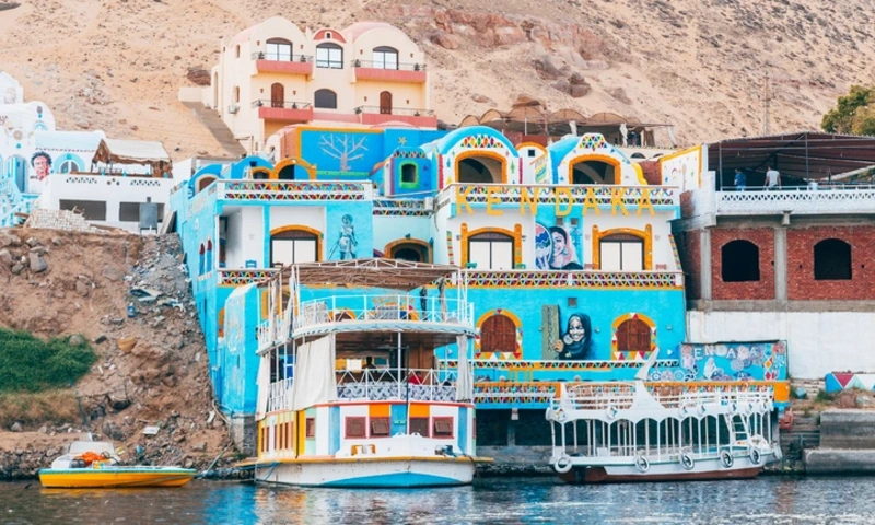 Gharb soheilis a nubian village located in aswan, Nubian Village