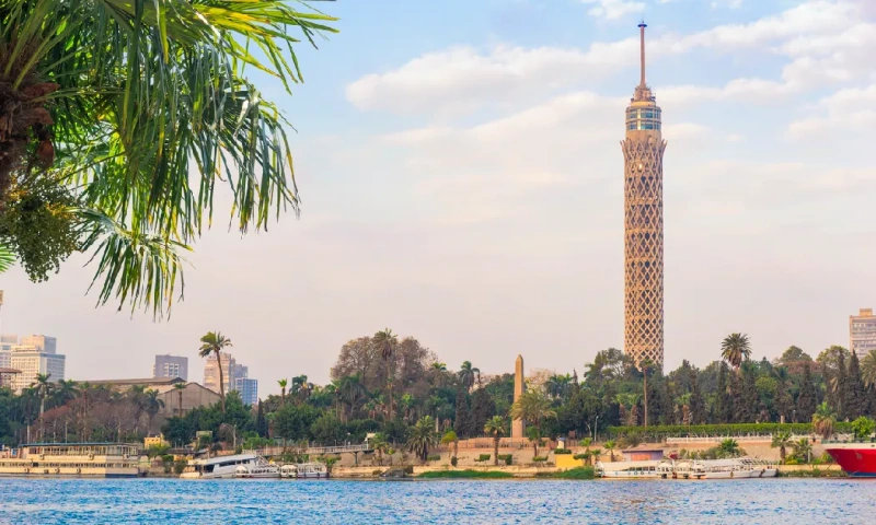 Torre de El Cairo junto al Nilo, El Cairo Egipto