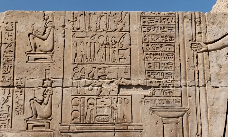 Templo de Kom Ombo, instrumentos quirúrgicos, Templo de Kom Ombo