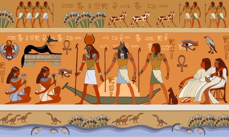 Ancient Egyptian Mythology, Egyptian myths
