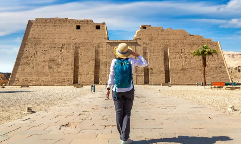 Templo de Medinet Habu en Luxor, Templo Medinet Habu .