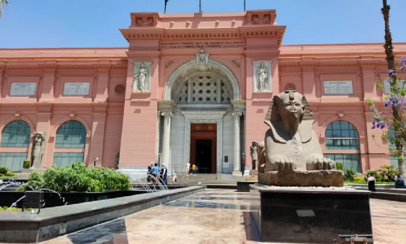Museo Egipcio de Antigüedades, que alberga la mayor colección de antigüedades del Antiguo Egipto del mundo, Museo Egipcio de El Cairo.