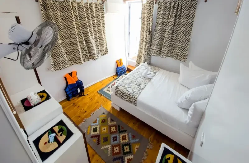 Dahabeya Nilo, la camera di letto