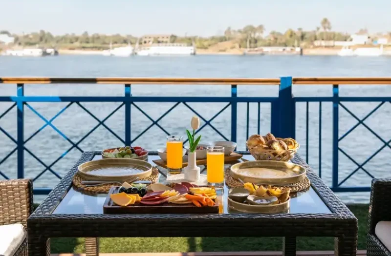 La Colazione, crociera sul nilo egitto