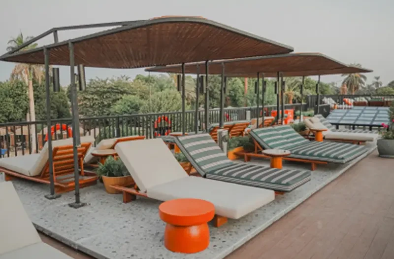 Sundeck della Crociera MS Lady Mary, crociera luxor assuan