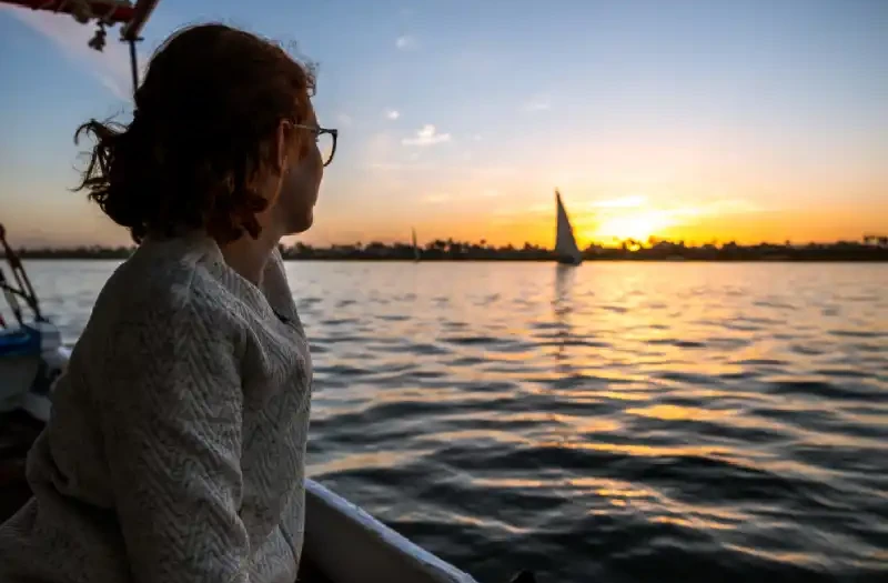 Capodanno al Cairo, una donna a una crociera sul Nilo 