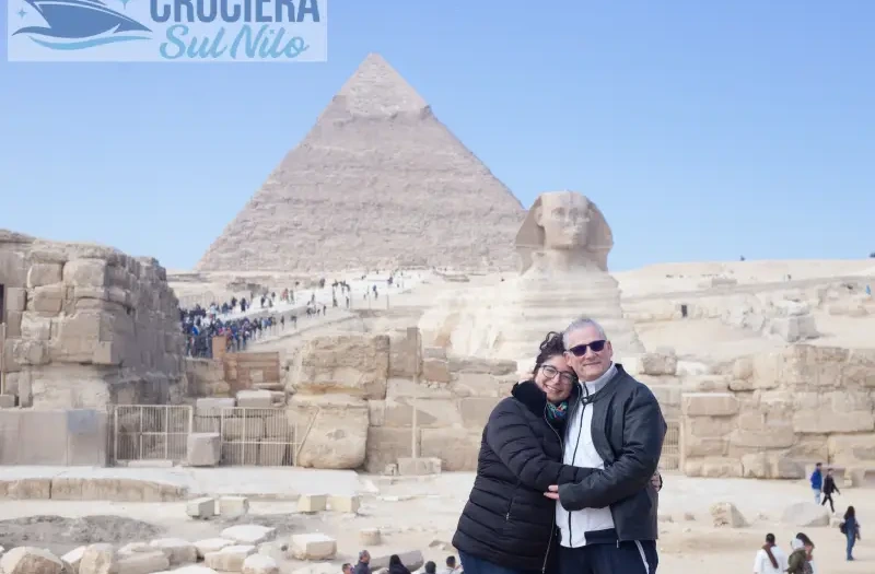 i Nostri Clienti alle Piramidi, vacanze in egitto ad agosto