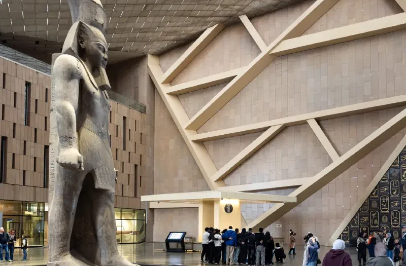 il Grande Museo Egizio, vacanza egitto agosto