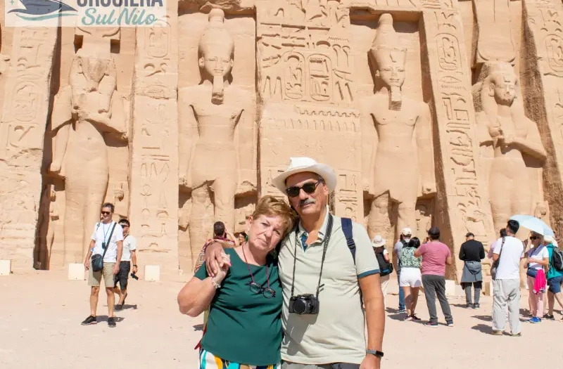 i Nostri Clienti ad Abu Simbel, vacanze estive egitto