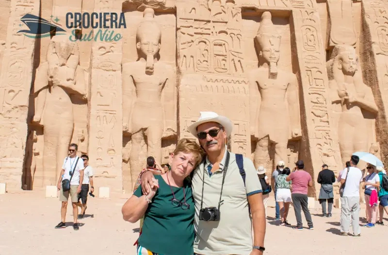 I Nostri Clienti ad Abu Simbel, tour cairo e crociera sul nilo