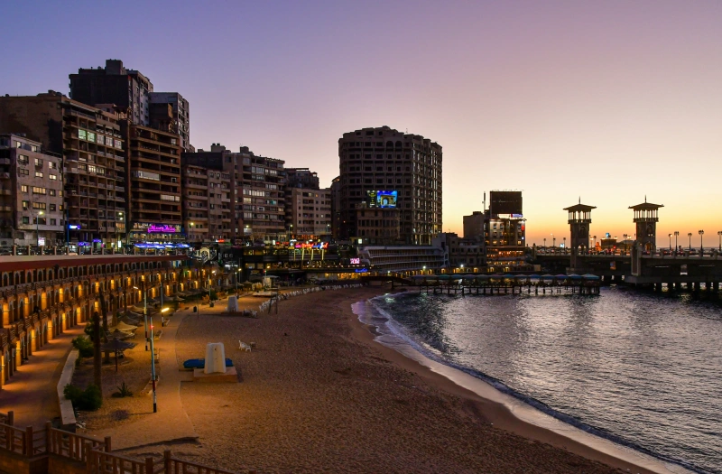 Alejandría al Alatardecer