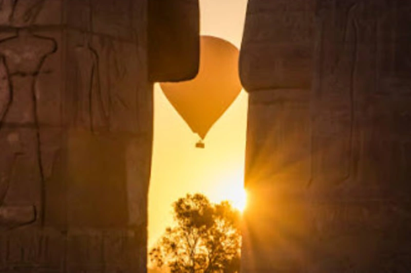  Balão no Egito 