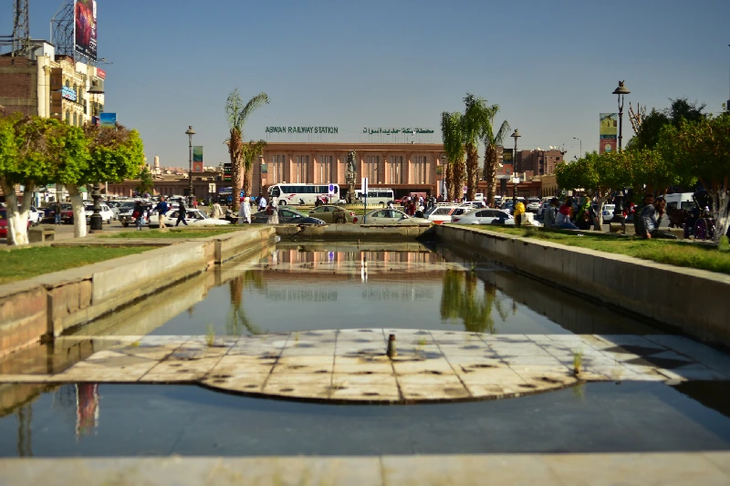 estación de tren de Asuán