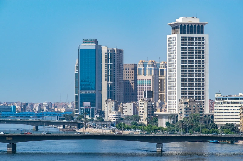 el Río Nilo en El Cairo