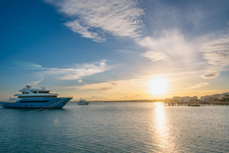 un Barco Cucero por el Nilo