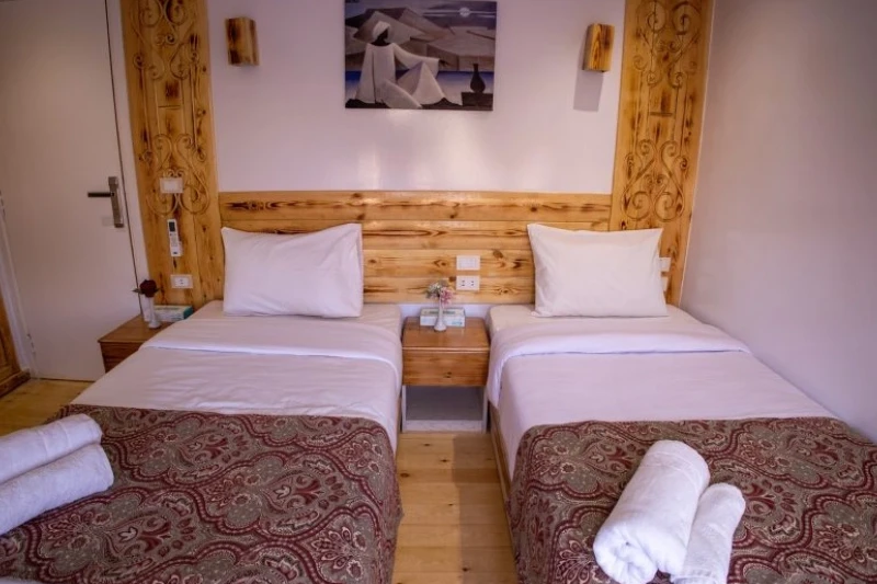 Cabina con due letti singoli 