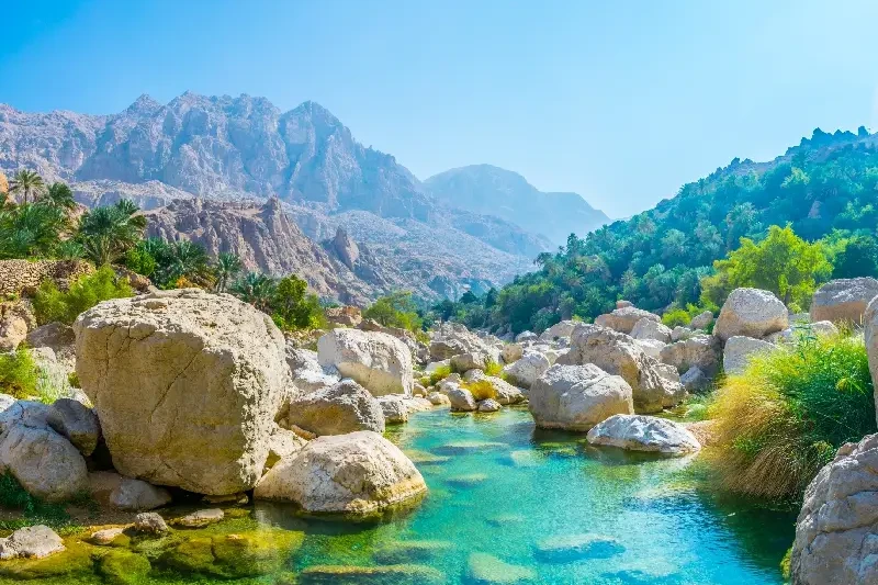 Wadi Shab Oman Viaggio