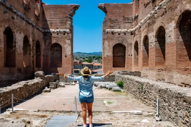 Pergamo rovine di Asklepion