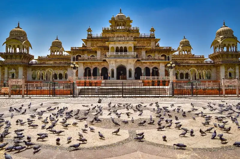 Palazzo Albert Hall, viaggio in India
